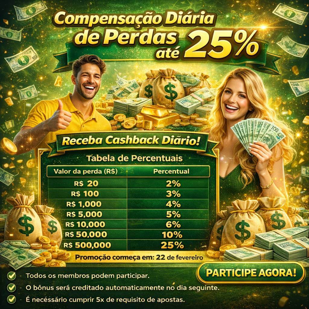 Cashback VIP ijogo - reembolso semanal